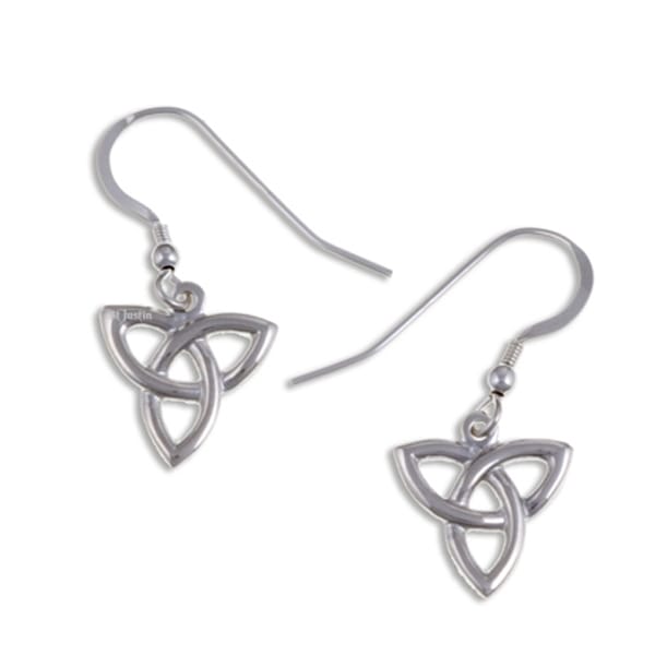 Three loop love knot drop earrings – St Justin