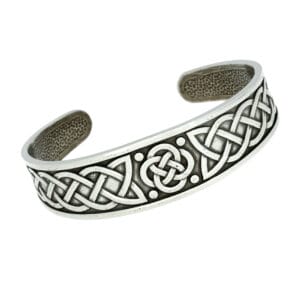 Square knot cuff bangle