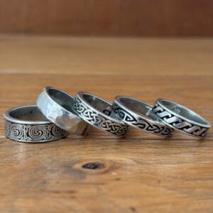 Pewter rings