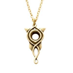 Bronze Elven pendant