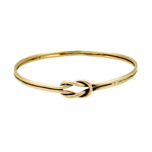 Bronze Reef Knot bangle