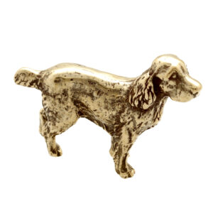 Medium bronze standing dog ornament