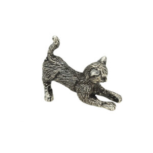 Small playful cat ornament