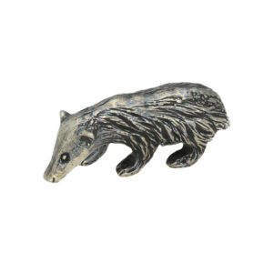 Large badger ornament