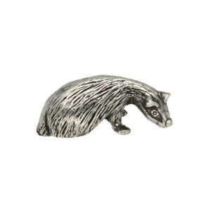 Small badger ornament