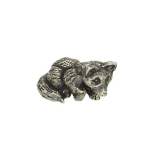 Small sitting fox ornament