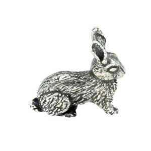 Small sitting rabbit ornament