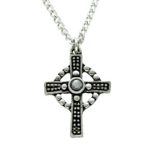 St Justin cross pendant